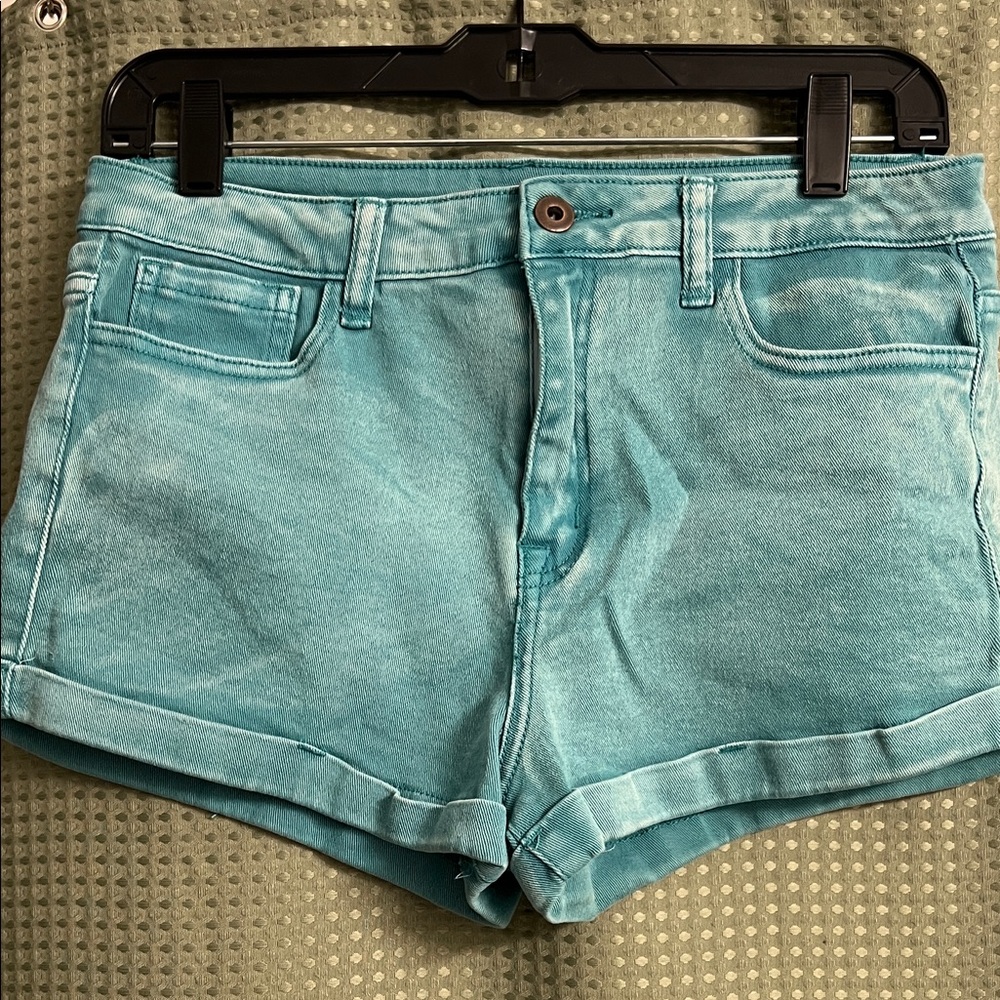 Teal Women's Denim Shorts